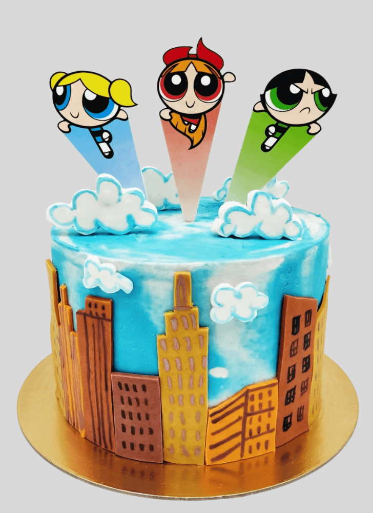 Pretty The Powerpuff Girls Cake