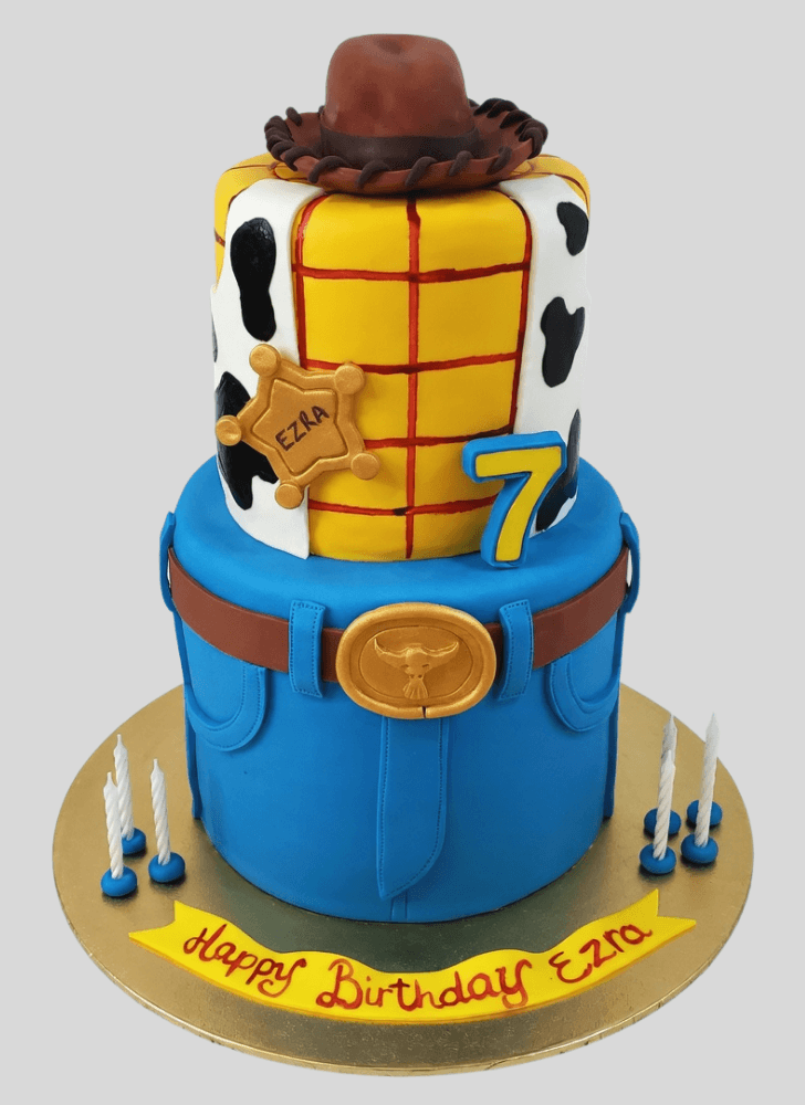 Dazzling Woody Cake
