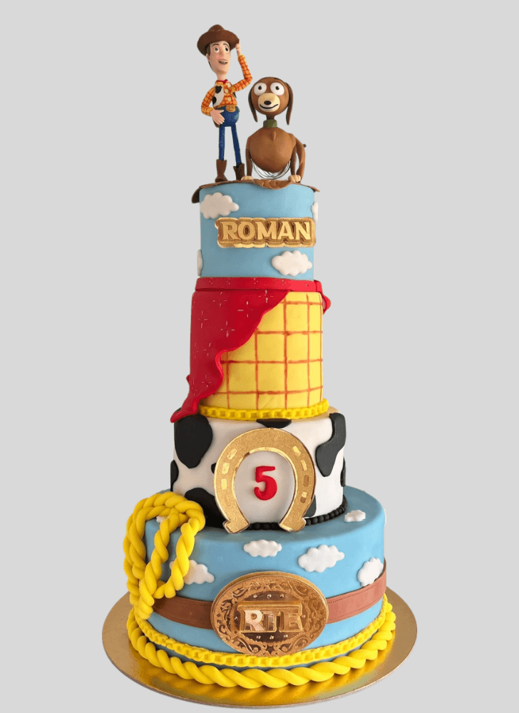 Enthralling Woody Cake