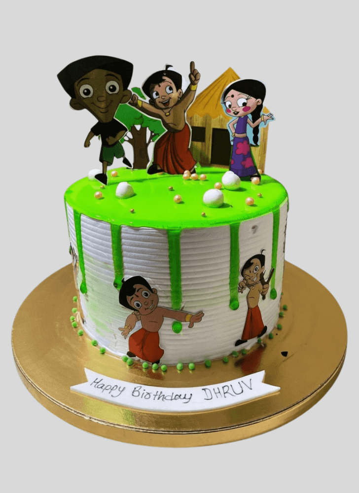 Angelic Chhota Bheem Cake