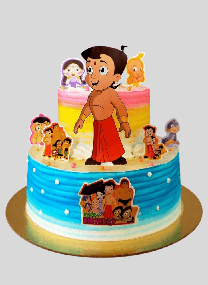 Appealing Chhota Bheem Cake