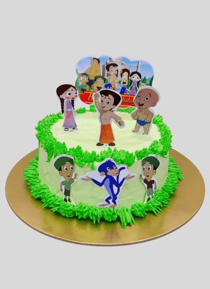 Captivating Chhota Bheem Cake