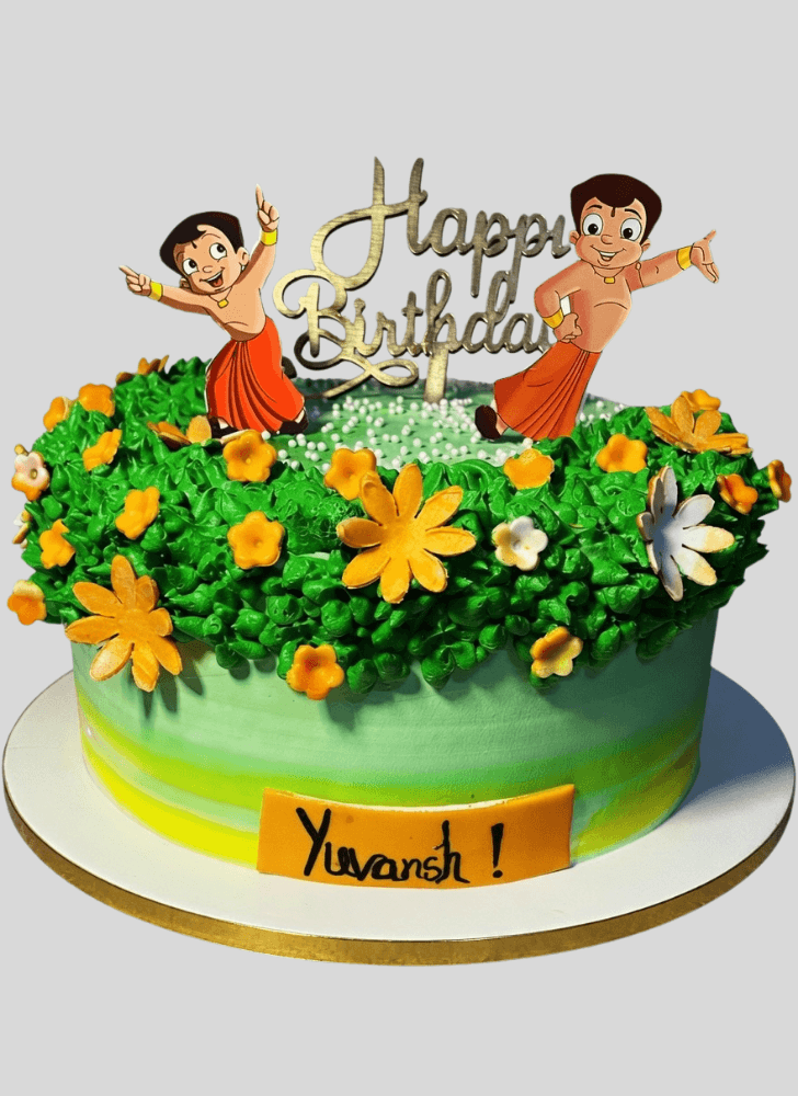Classy Chhota Bheem Cake