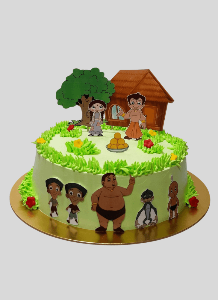 Dazzling Chhota Bheem Cake
