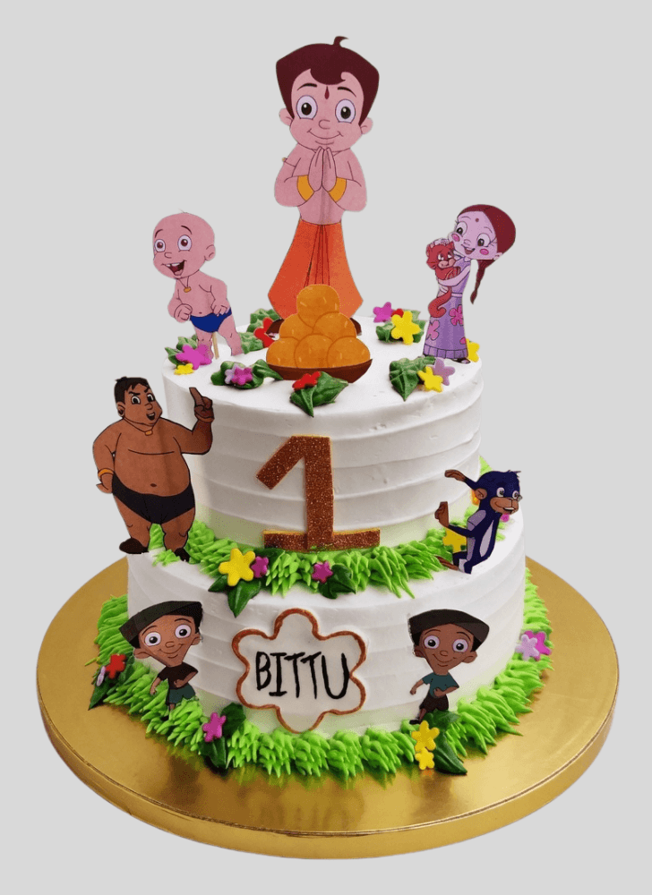 Excellent Chhota Bheem Cake