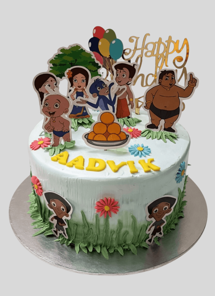 Fascinating Chhota Bheem Cake