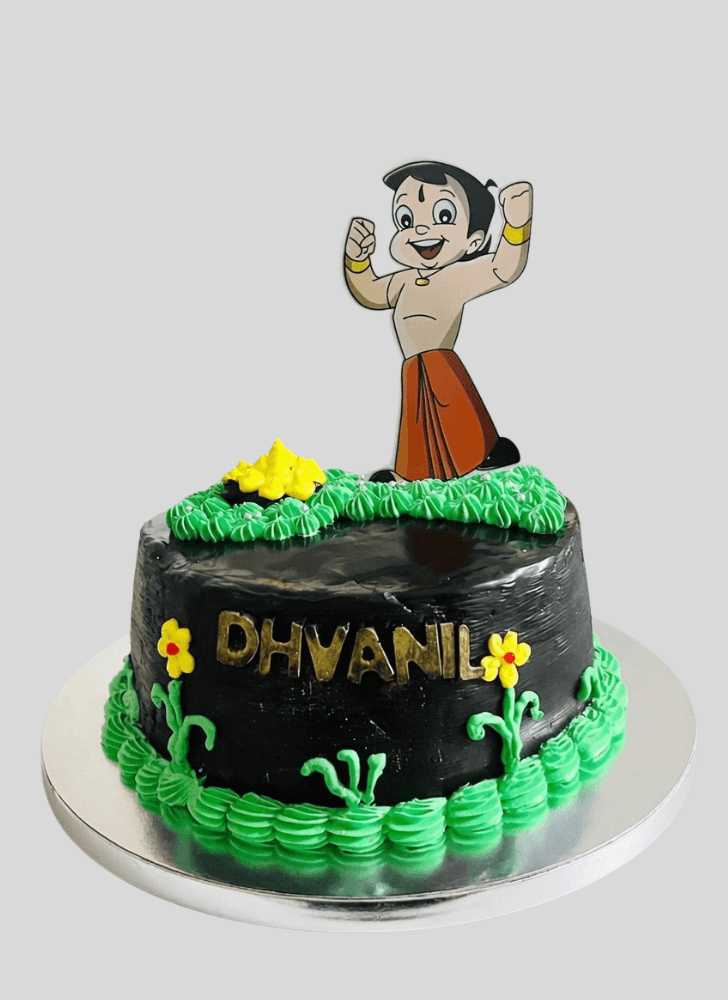 Fetching Chhota Bheem Cake