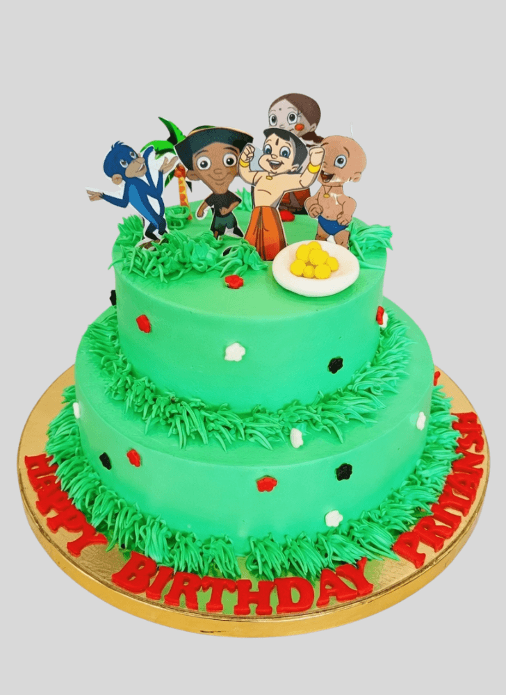 Fine Chhota Bheem Cake