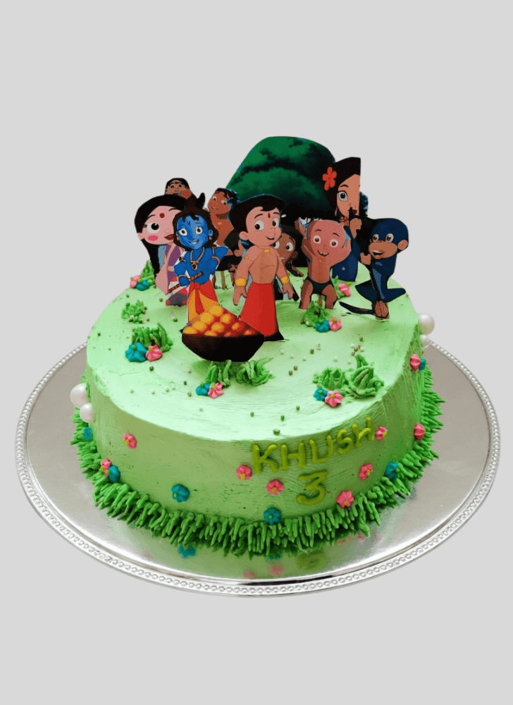Gorgeous Chhota Bheem Cake