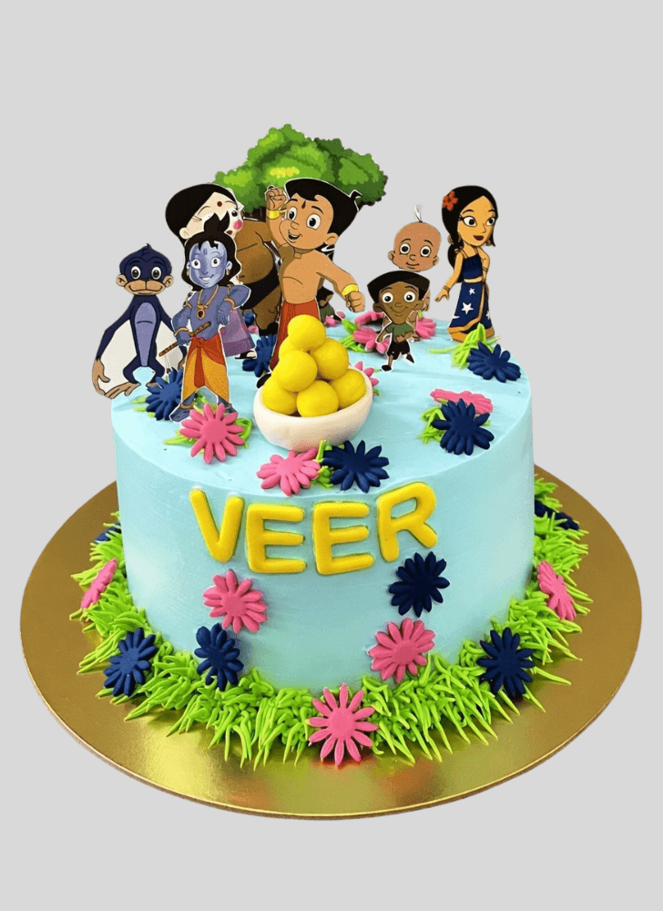 Ravishing Chhota Bheem Cake
