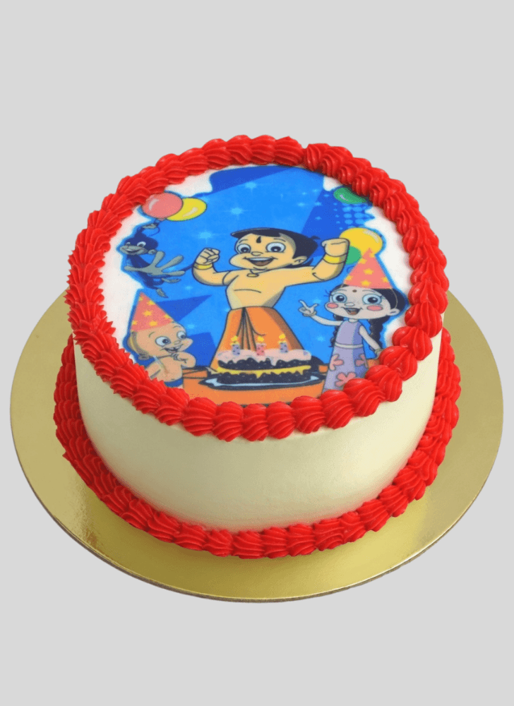 Resplendent Chhota Bheem Cake