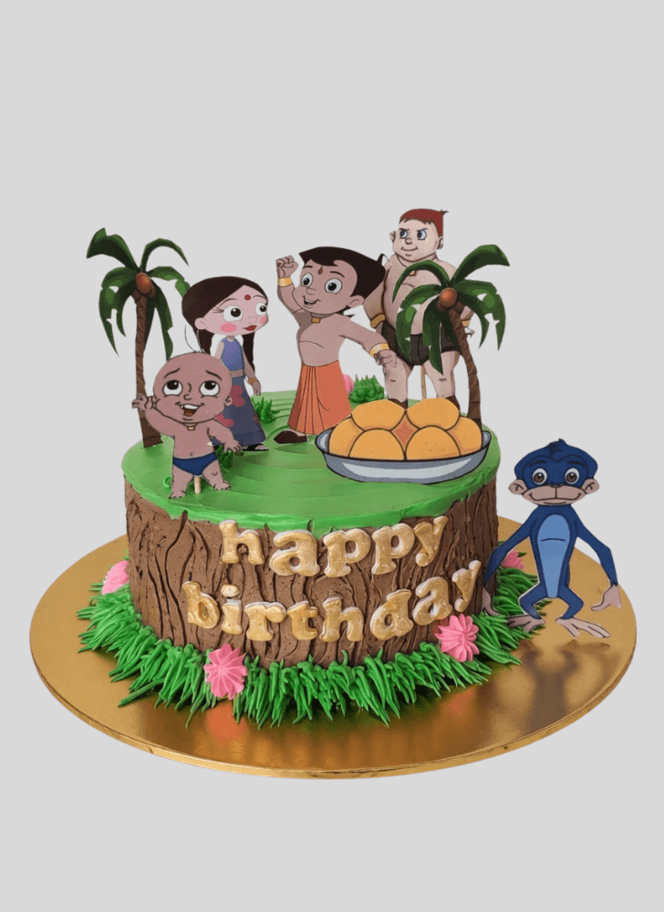 Stunning Chhota Bheem Cake