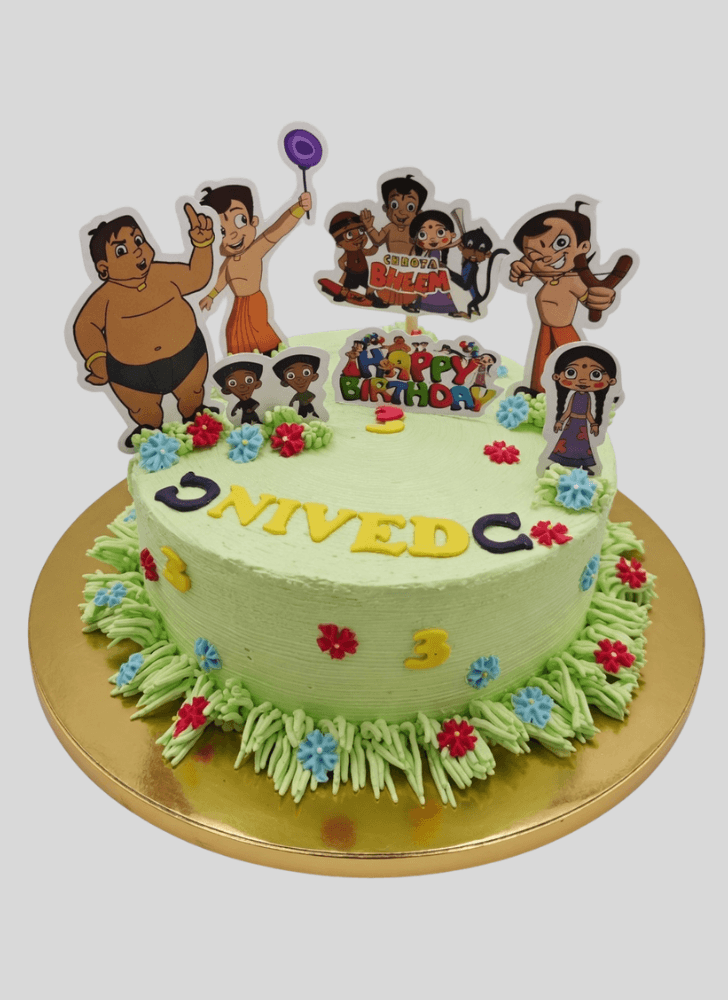 Superb Chhota Bheem Cake
