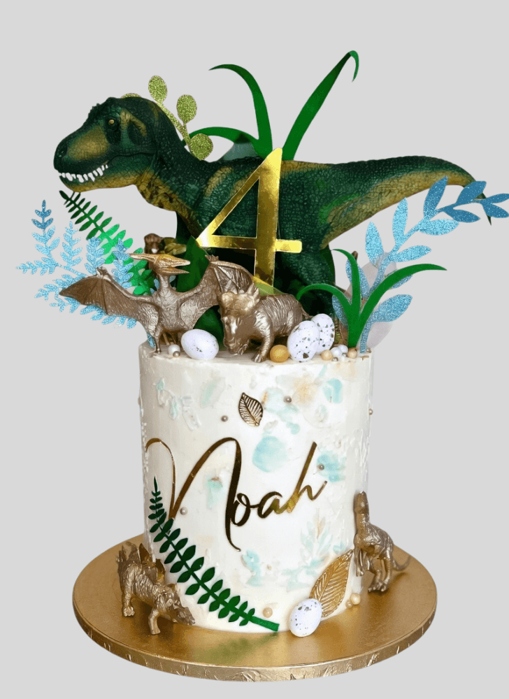 Classy Dinosaur Cake