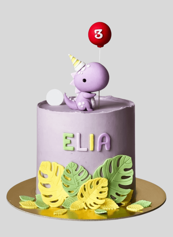 Divine Dinosaur Cake