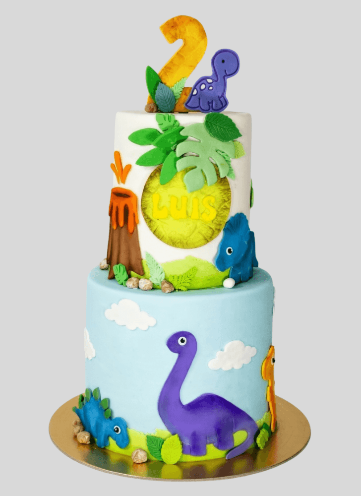 Excellent Dinosaur Cake