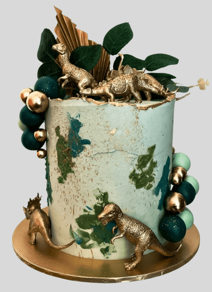 Exquisite Dinosaur Cake