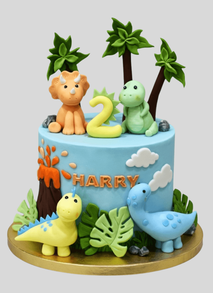 Gorgeous Dinosaur Cake