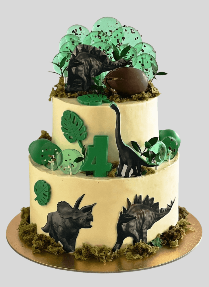 Magnificent Dinosaur Cake