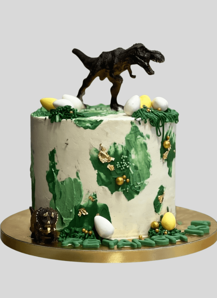 Nice Dinosaur Cake