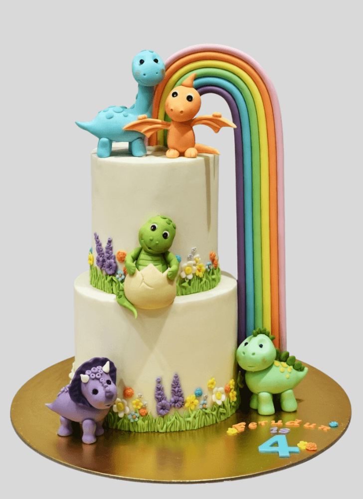Splendid Dinosaur Cake