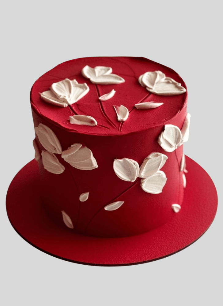 Adorable Red Cake
