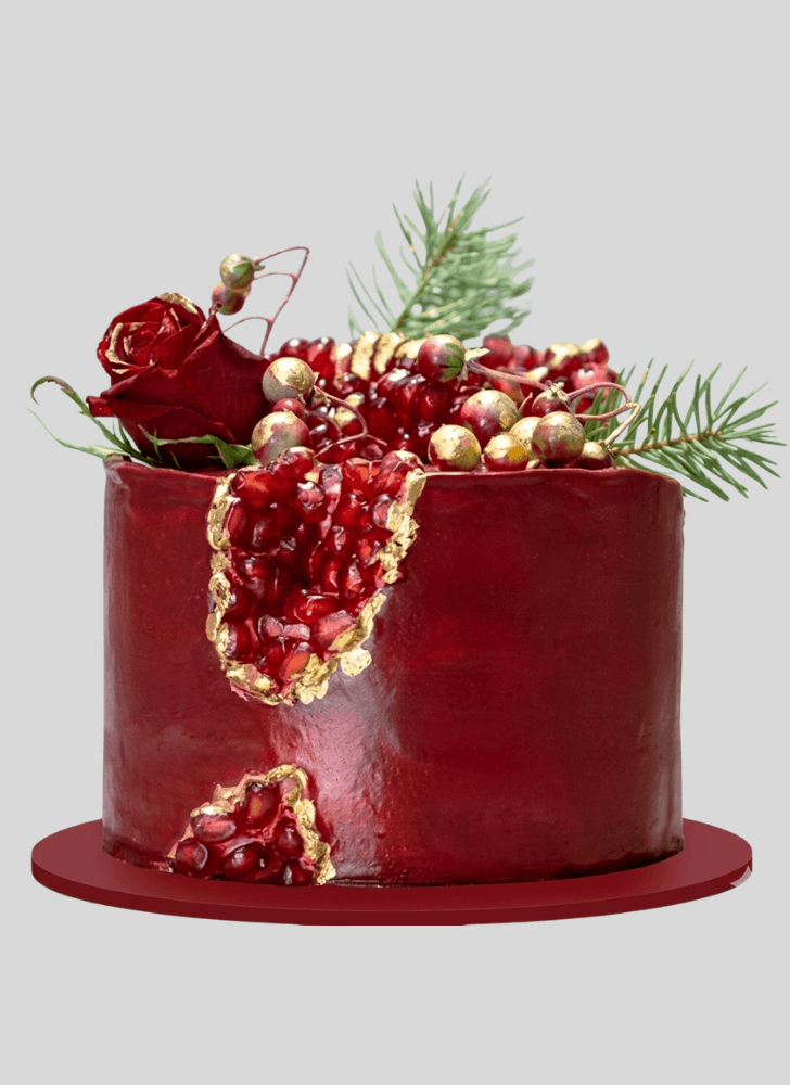 Cute Red Cake