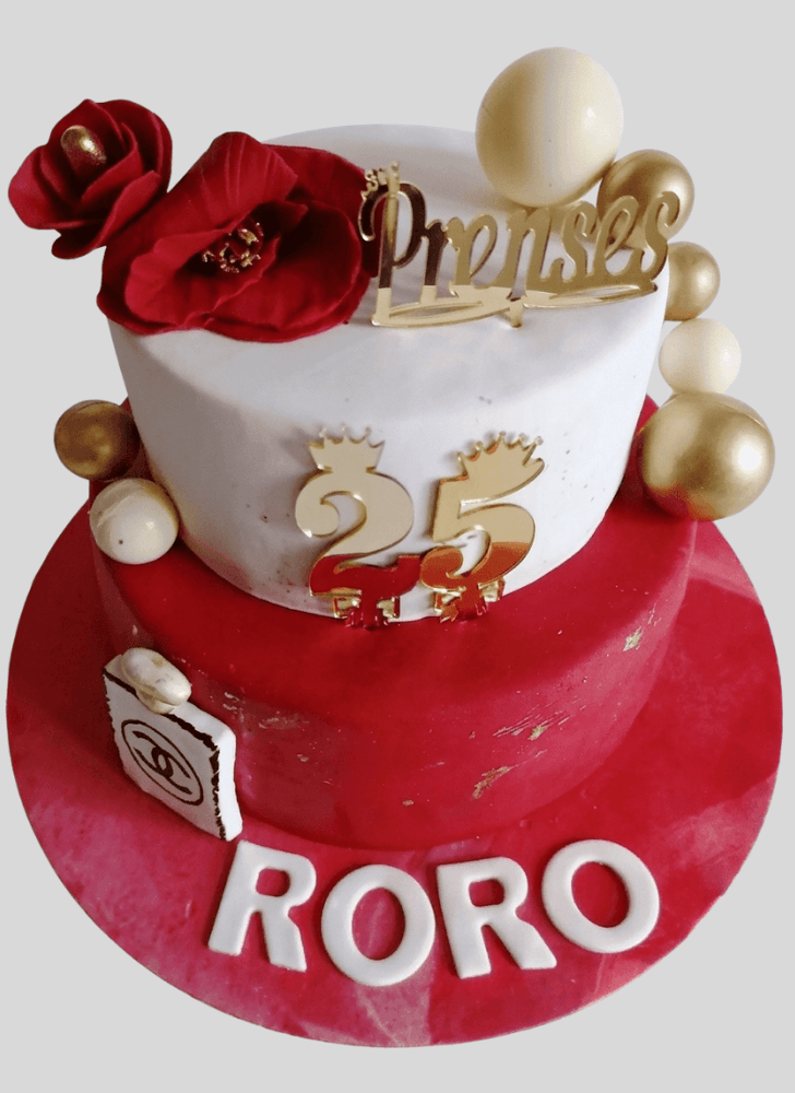 Delicate Red Cake