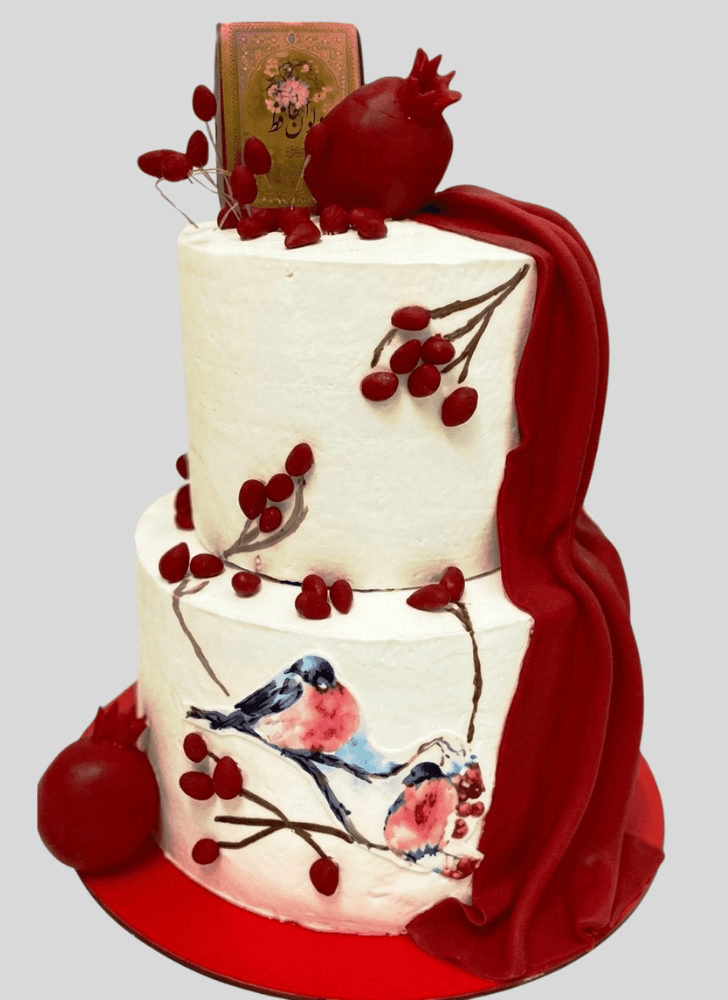 Delightful Red Cake