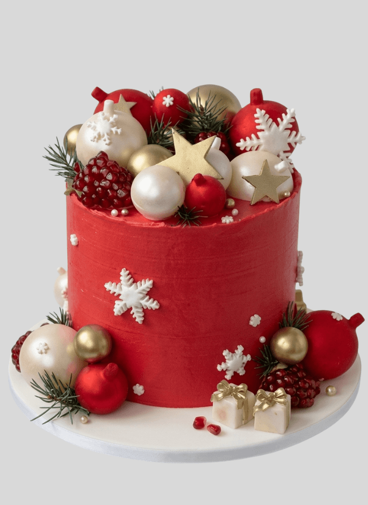 Enticing Red Cake