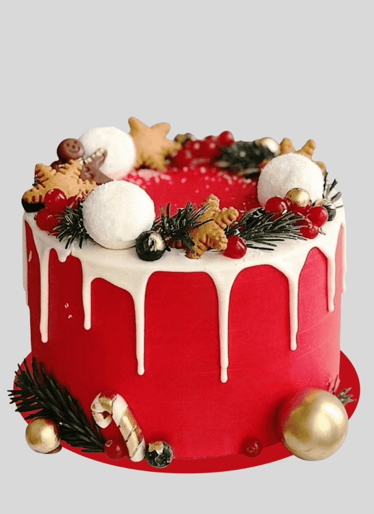 Fascinating Red Cake