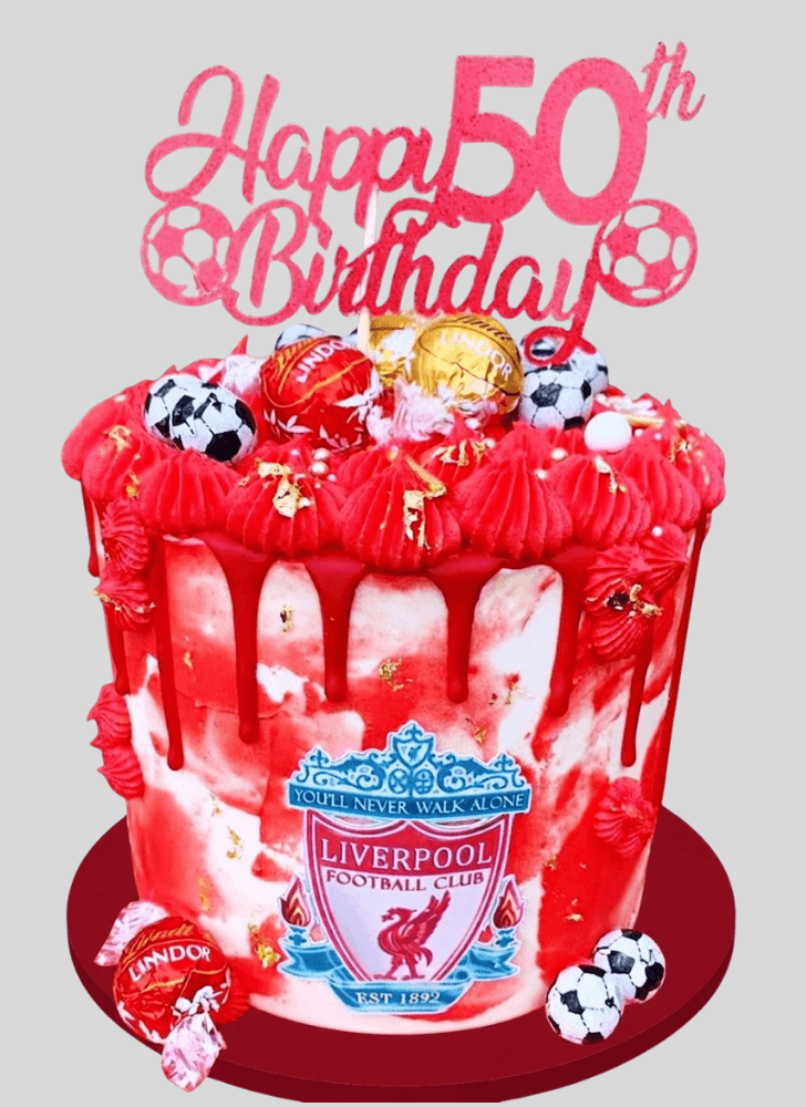 Good Looking Red Cake