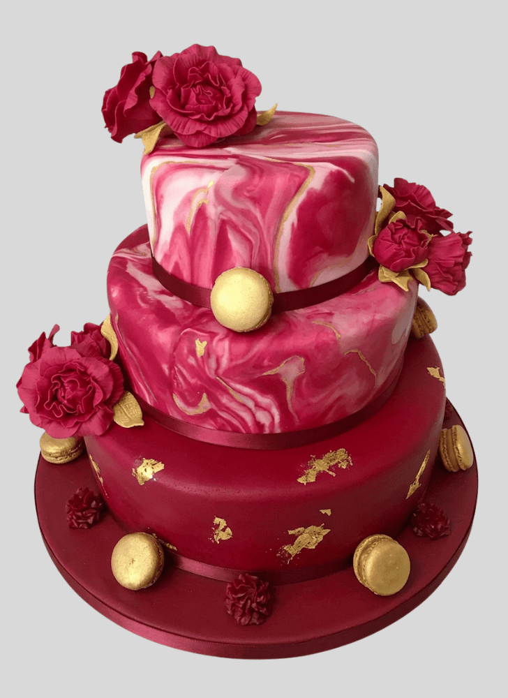 Magnificent Red Cake