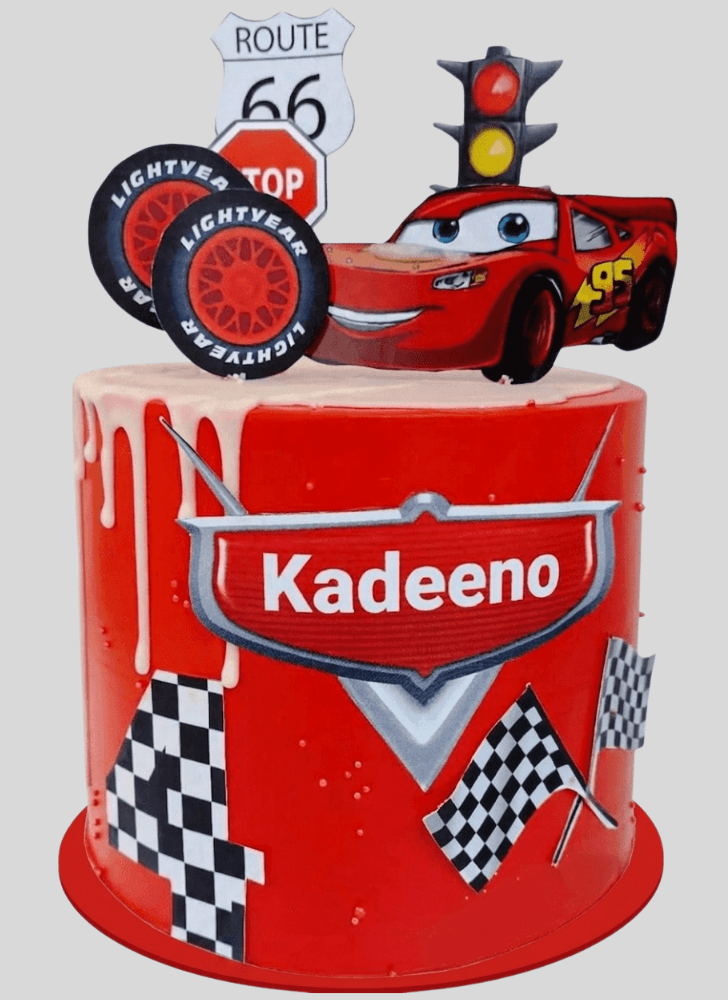 Pleasing Red Cake