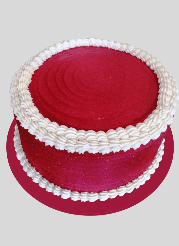 Refined Red Cake