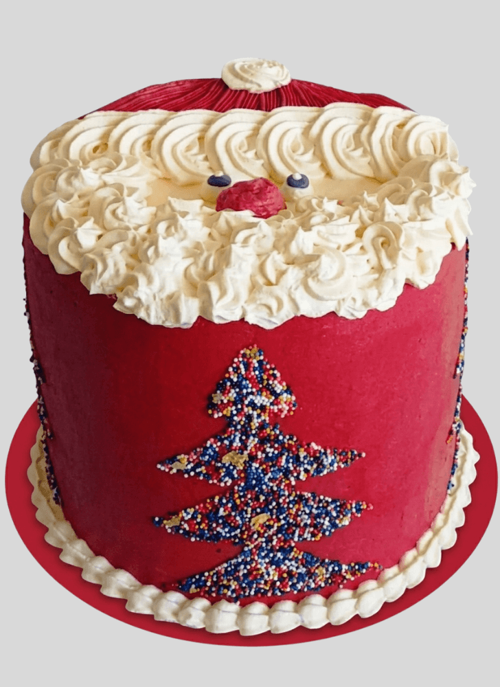 Resplendent Red Cake
