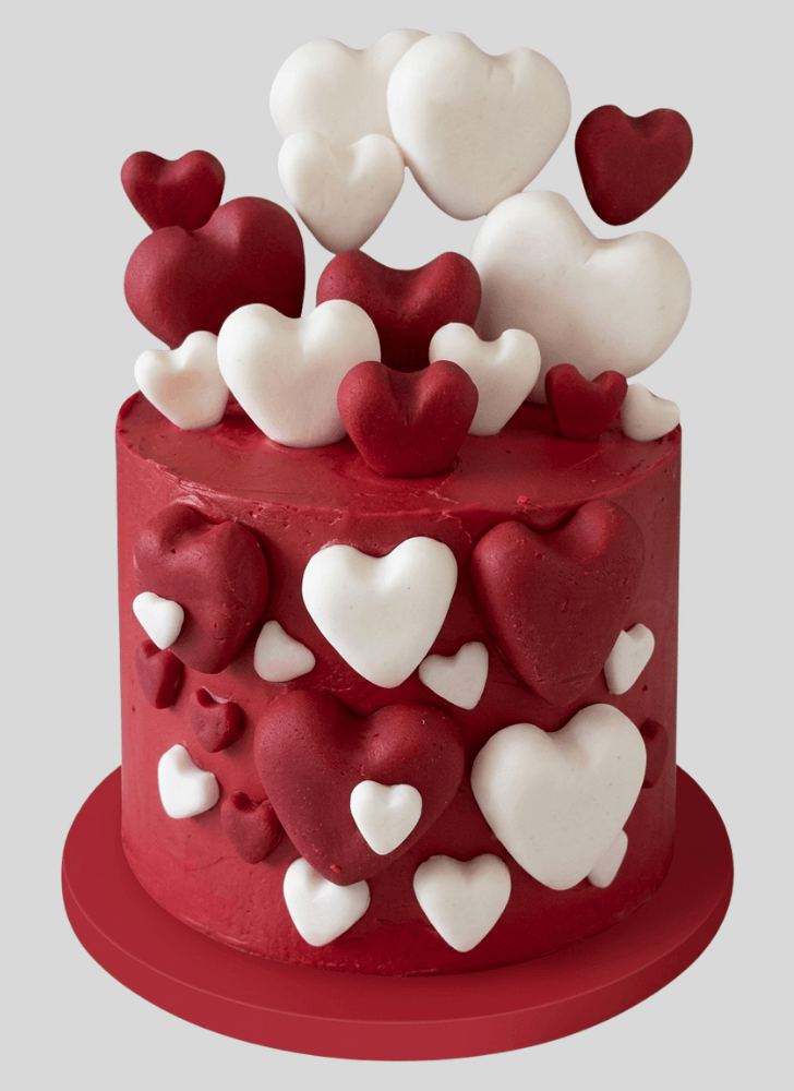 Slightly Red Cake