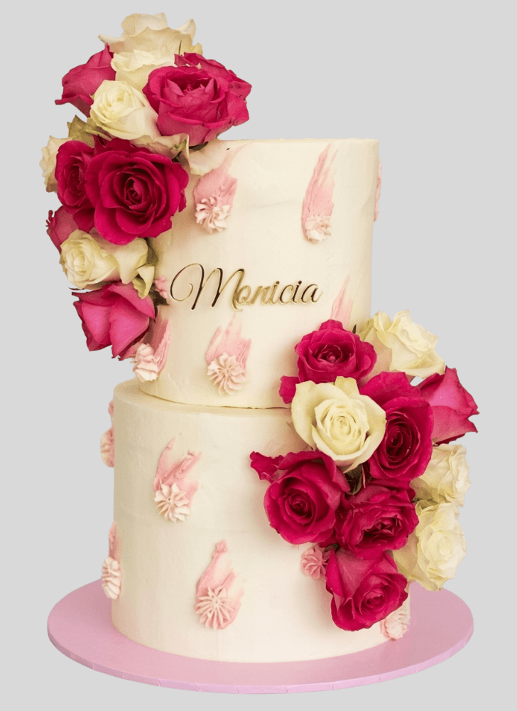 Beauteous Rose Cake