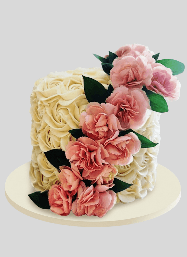 Captivating Rose Cake