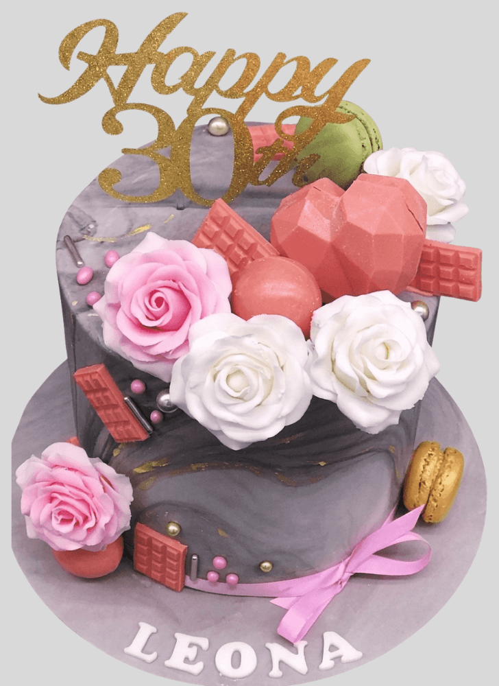 Comely Rose Cake