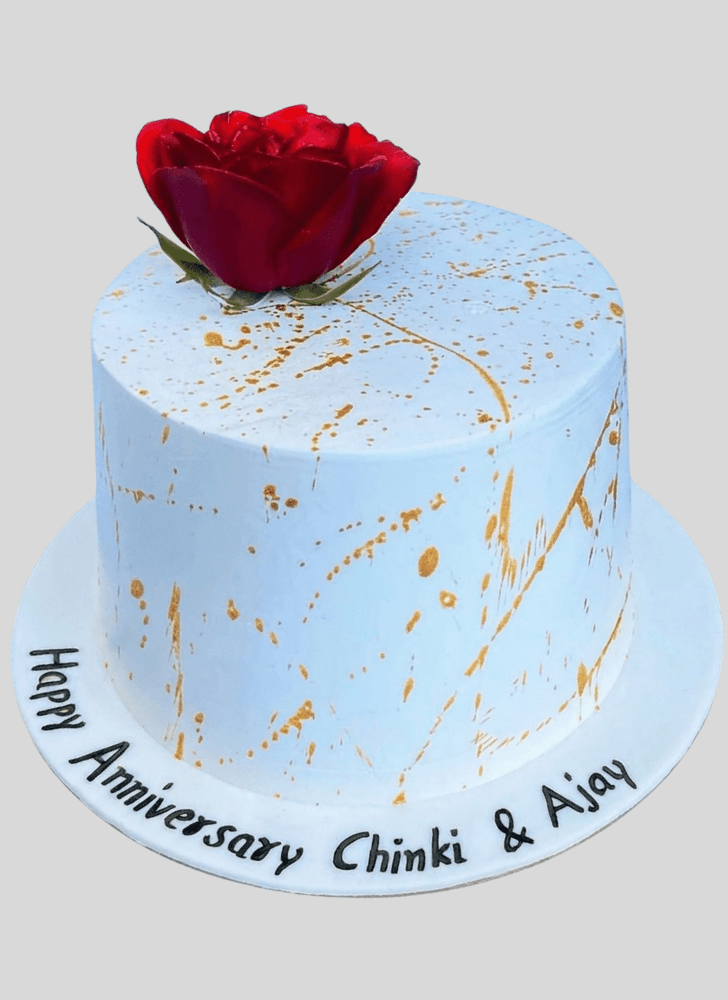 Elegant Rose Cake
