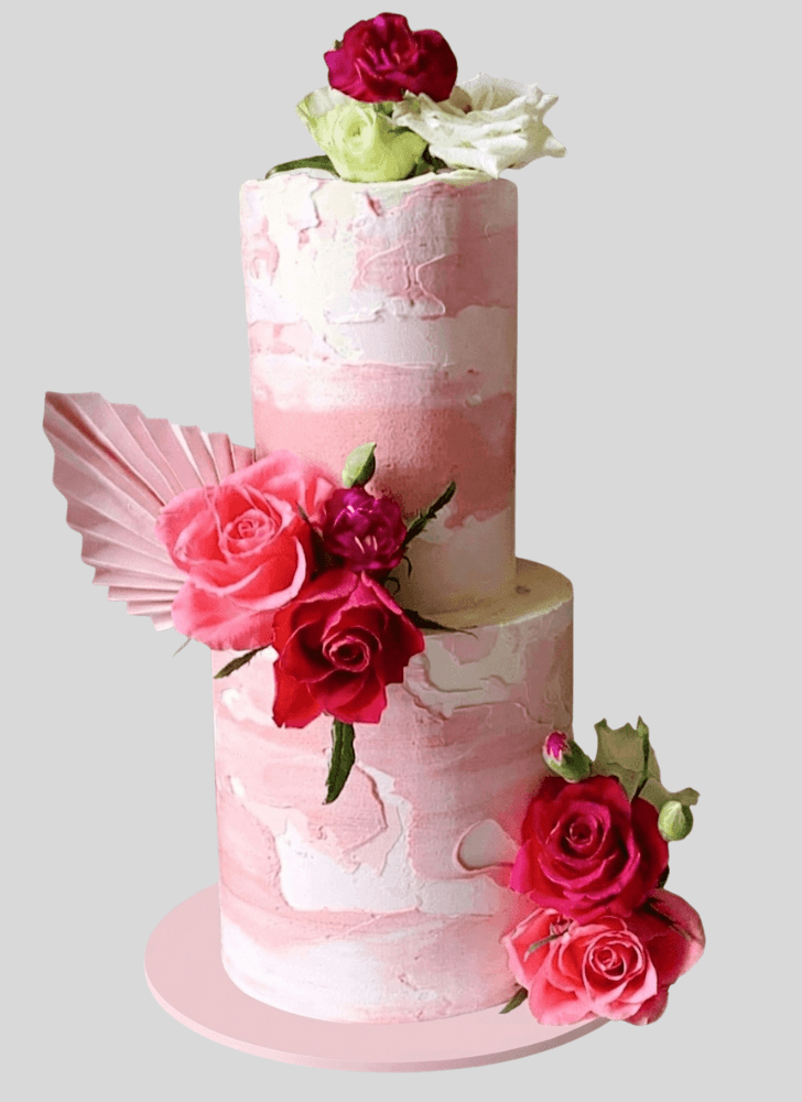 Good Looking Rose Cake