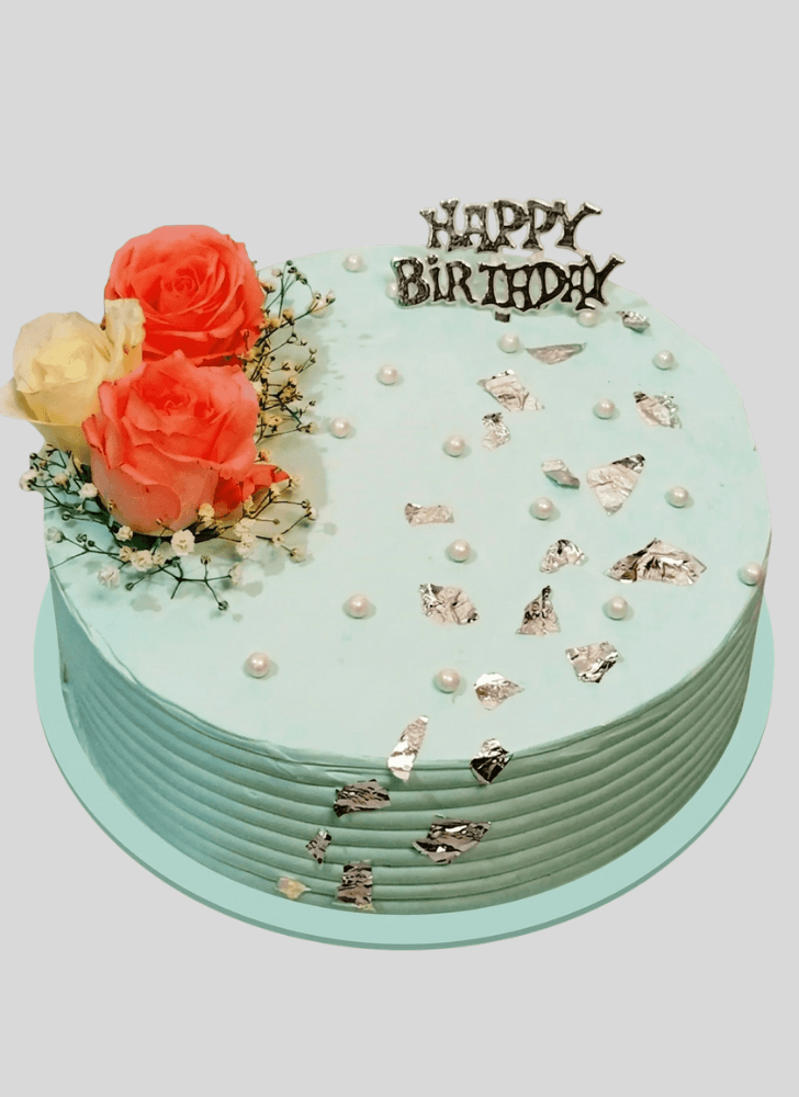 Graceful Rose Cake
