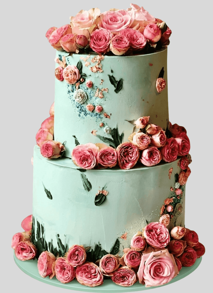 Handsome Rose Cake