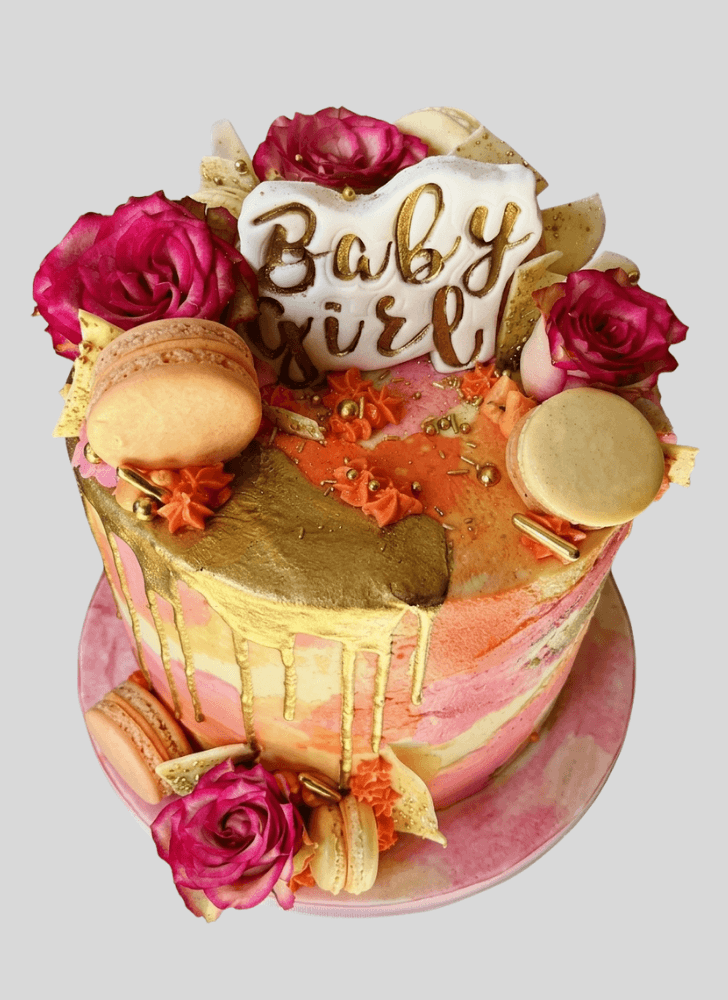 Inviting Rose Cake