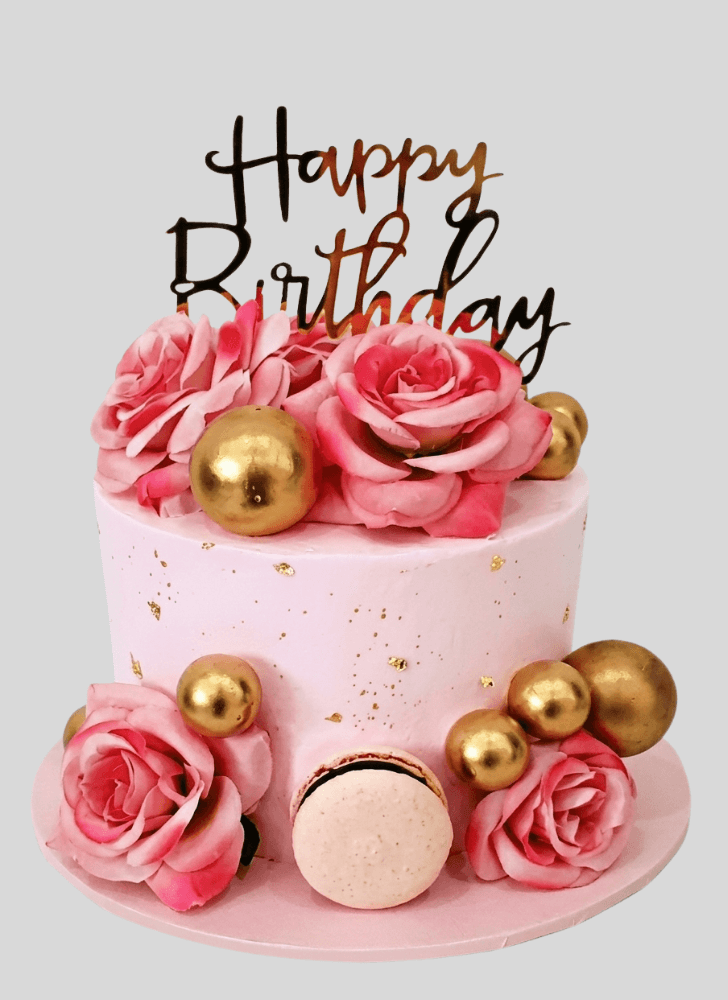 Magnetic Rose Cake