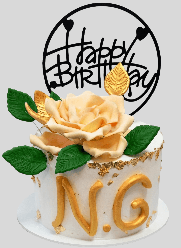 Magnificent Rose Cake