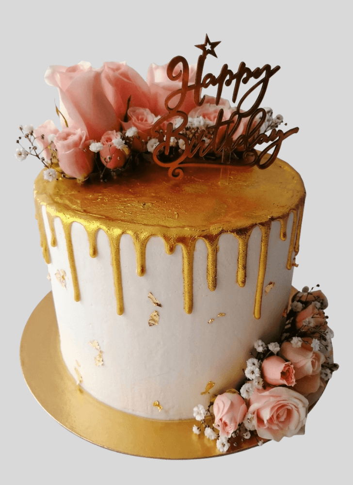 Pretty Rose Cake