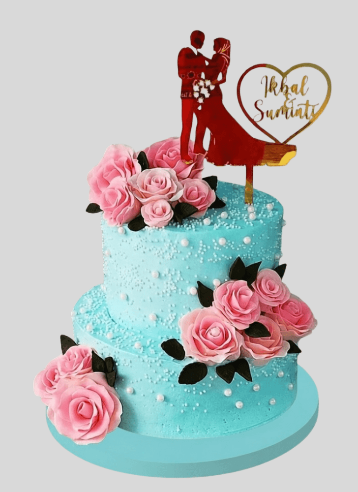 Radiant Rose Cake