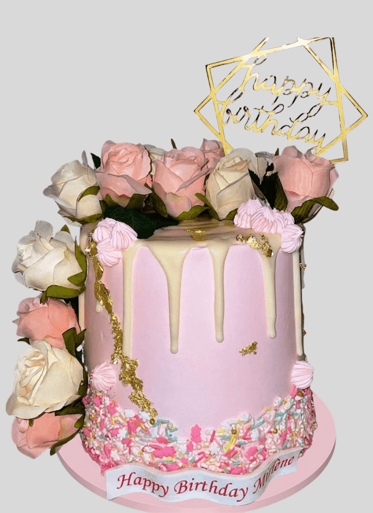 Stunning Rose Cake